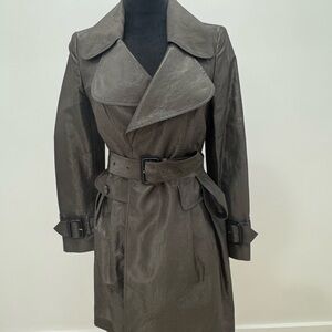 Burberry Metallic Color  Trench Coat